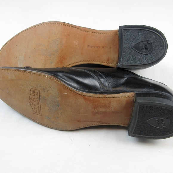 VTG Mid Century Men's Brogues Oxford Leather Shoes - Picture 8 of 14